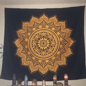 Mandala Tapestry Wall Hanging